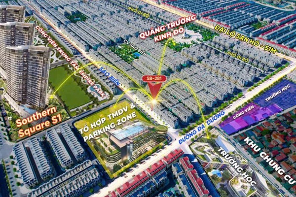 SHOPHOUSE SAO BIỂN 2 MẶT ĐƯỜNG | SB-281